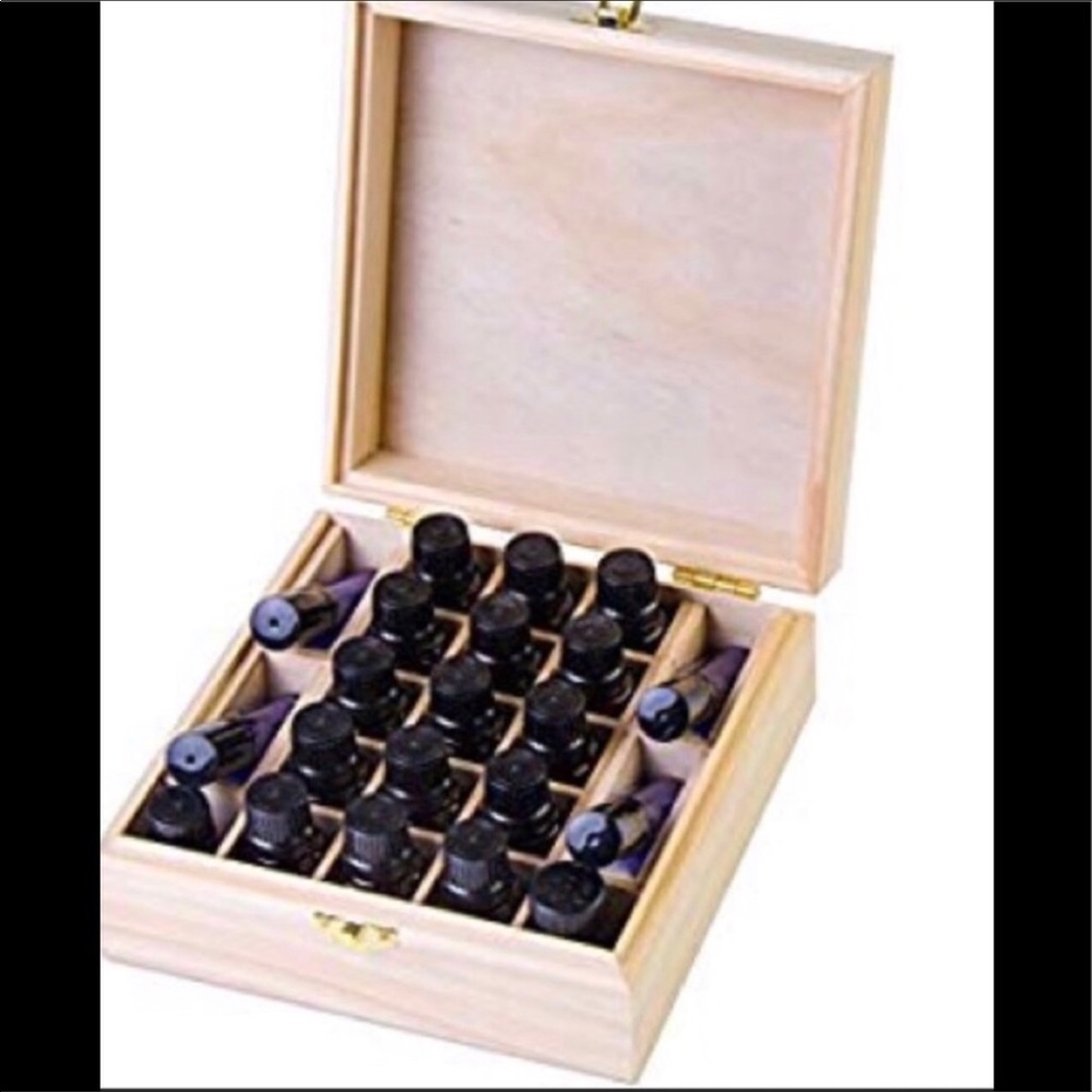 Essential Oils Wooden Storage Box Doterra 🆕